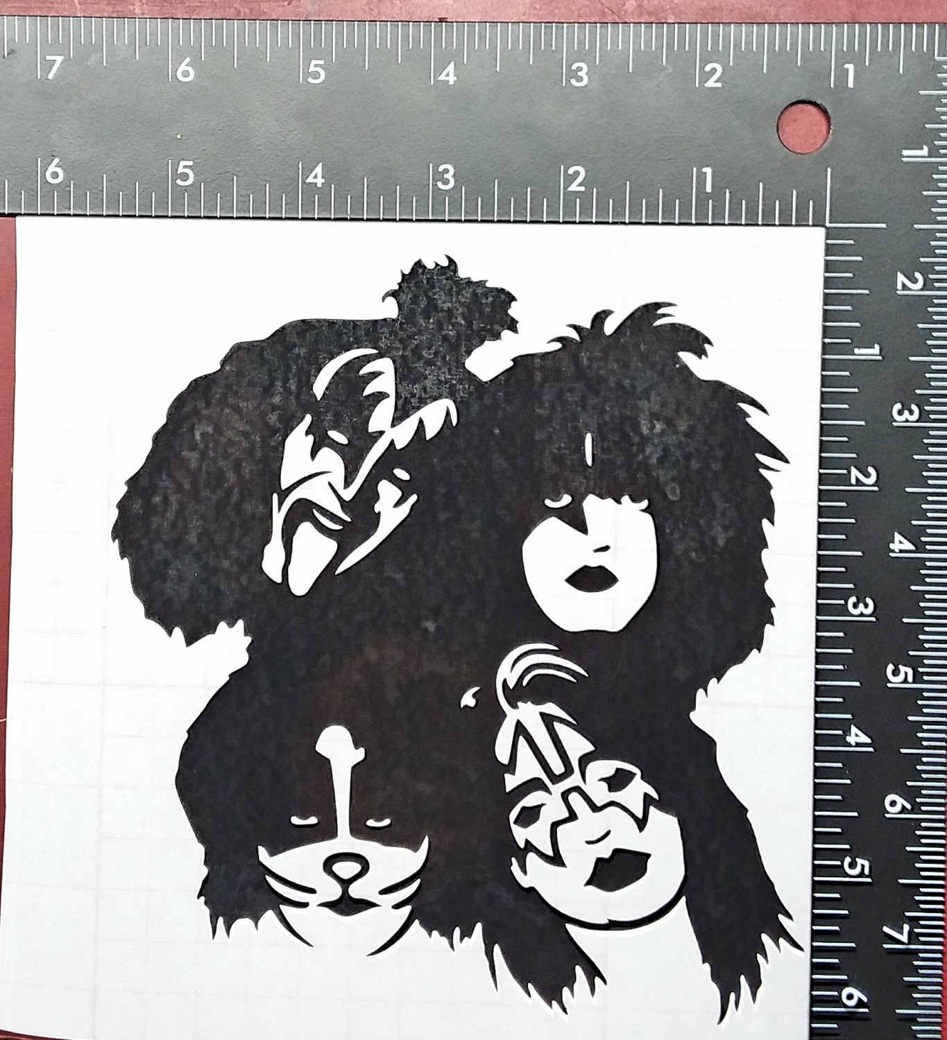 Kiss decal