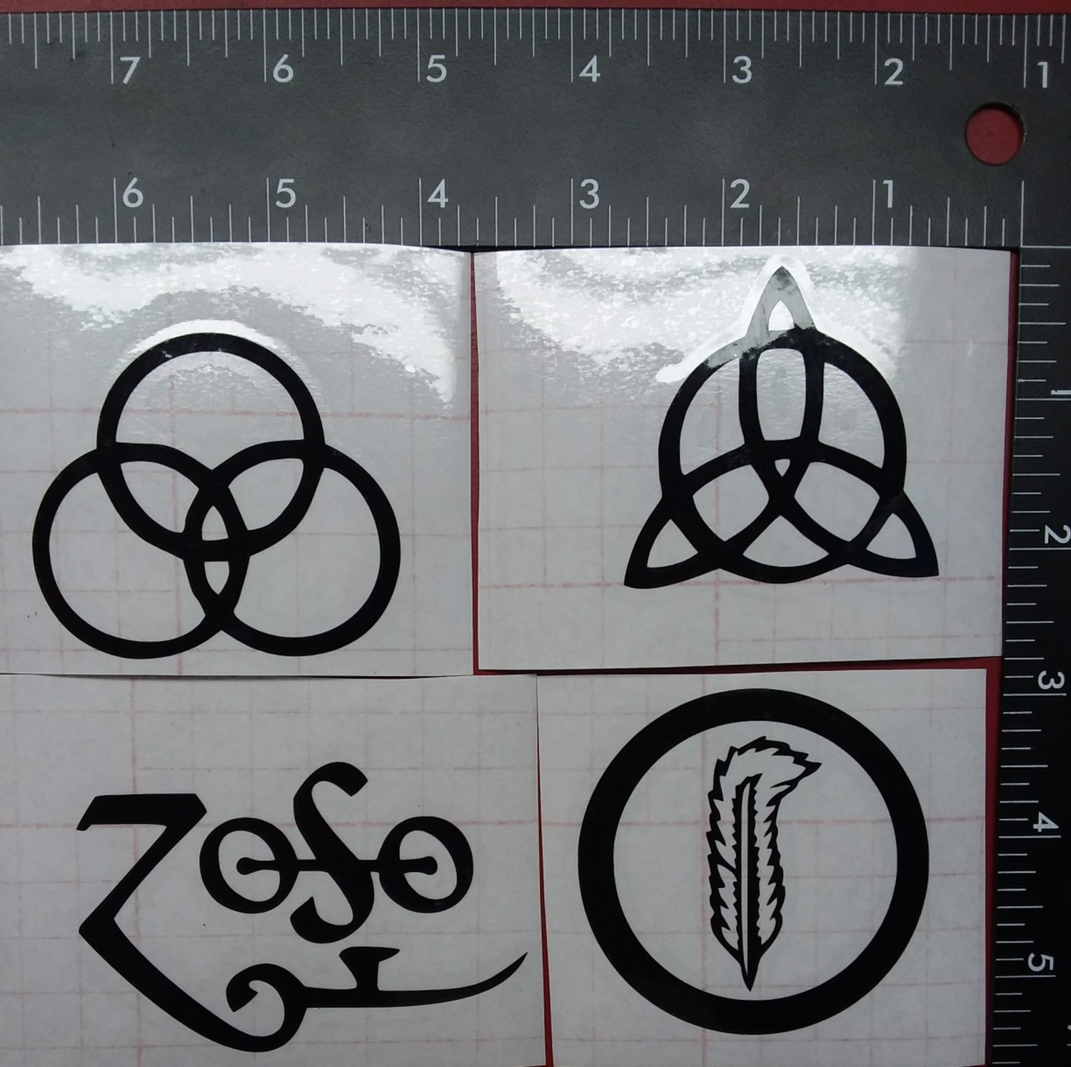 Led zeppelin symbols