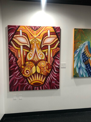 &quot;Lion” Original By Audrianna Woods