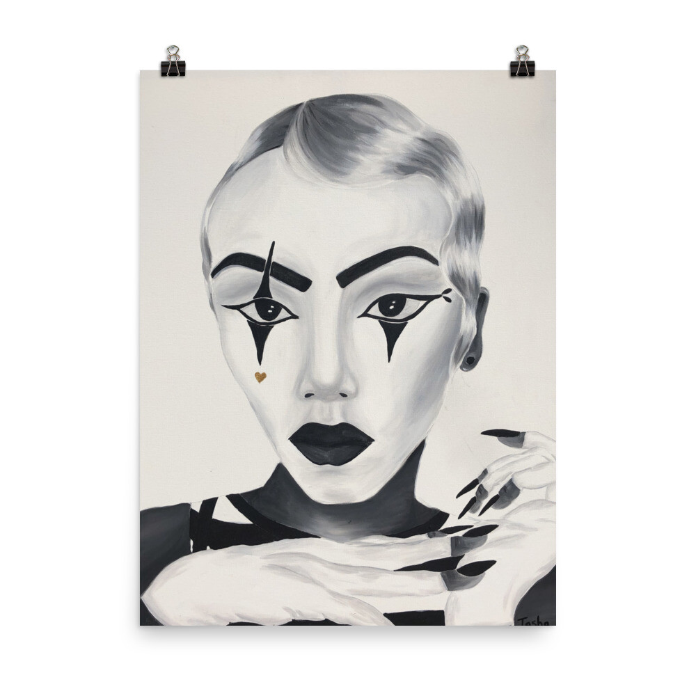 All Mime - Art Print by Tasha Felder 