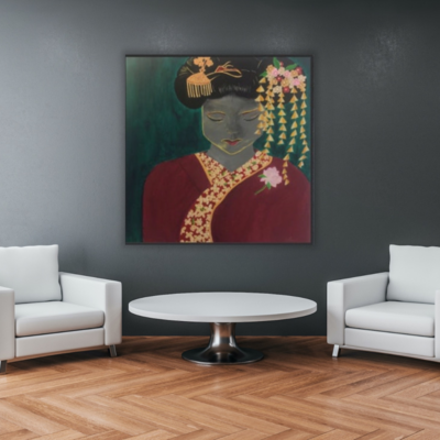 Mineko - Art Print by Tasha Felder 