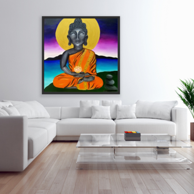 Namaste - Art Print by Tasha Felder 