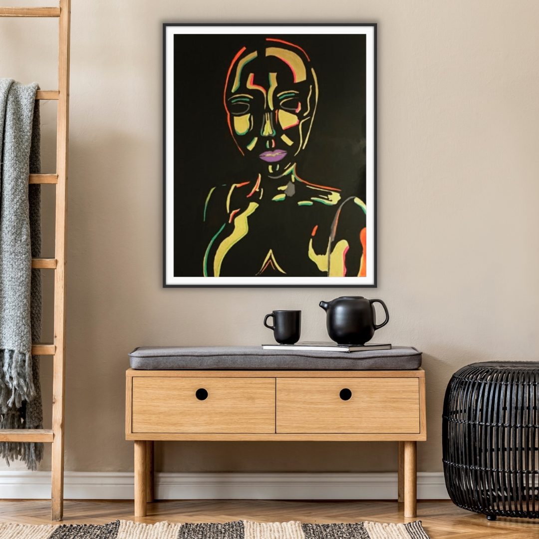 Bronze Naomi - Art Print by Tasha Felder 