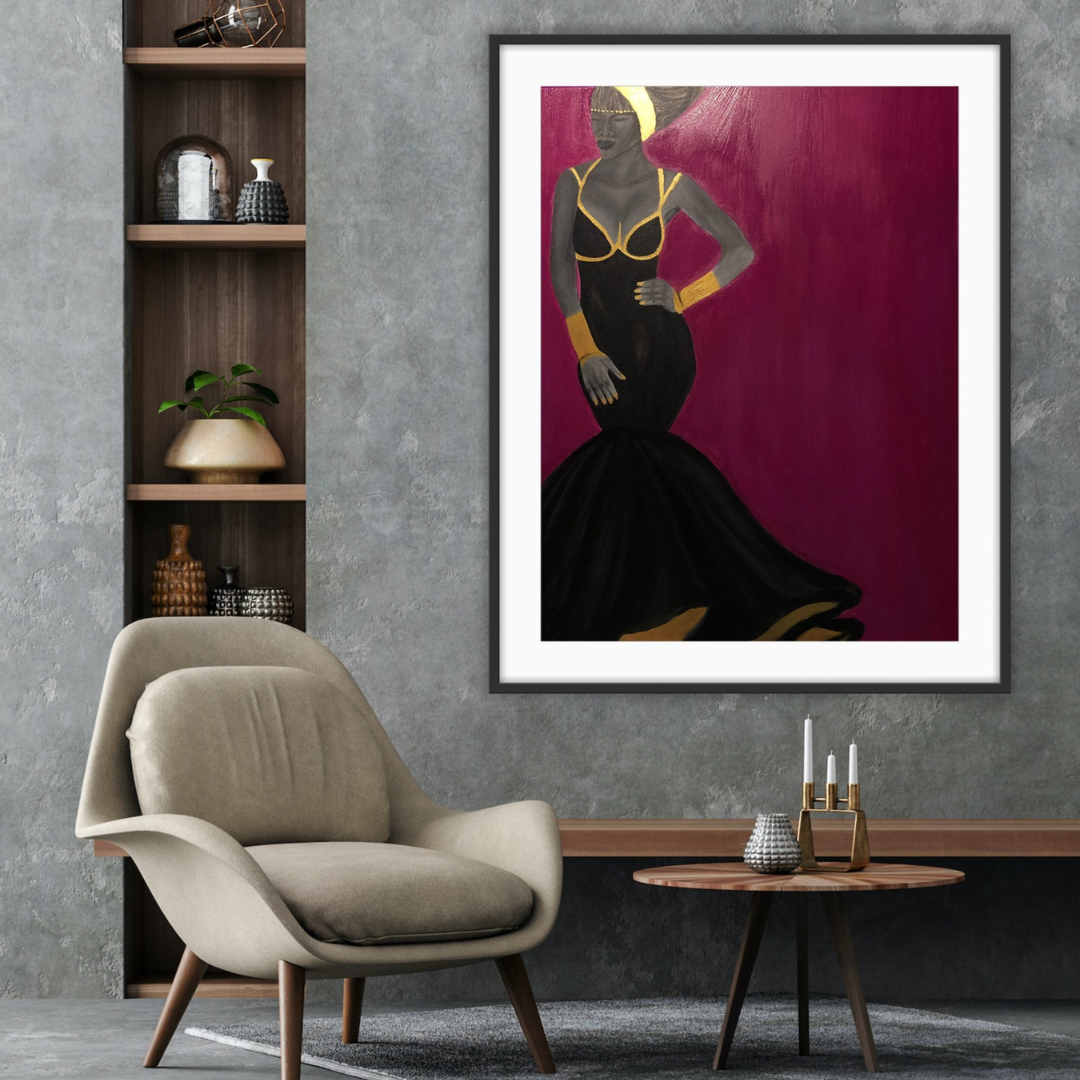 Grace - Art Print by Tasha Felder 