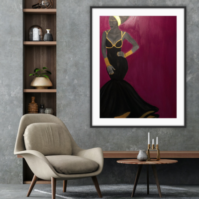 Grace - Art Print by Tasha Felder 
