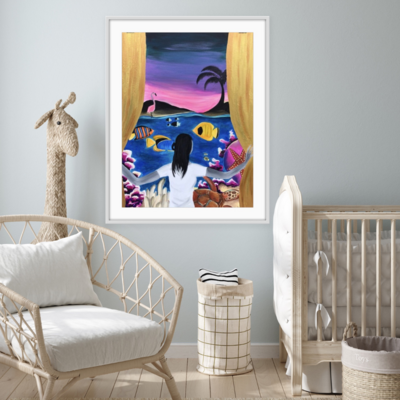 Tropics - Art Print by Tasha Felder 