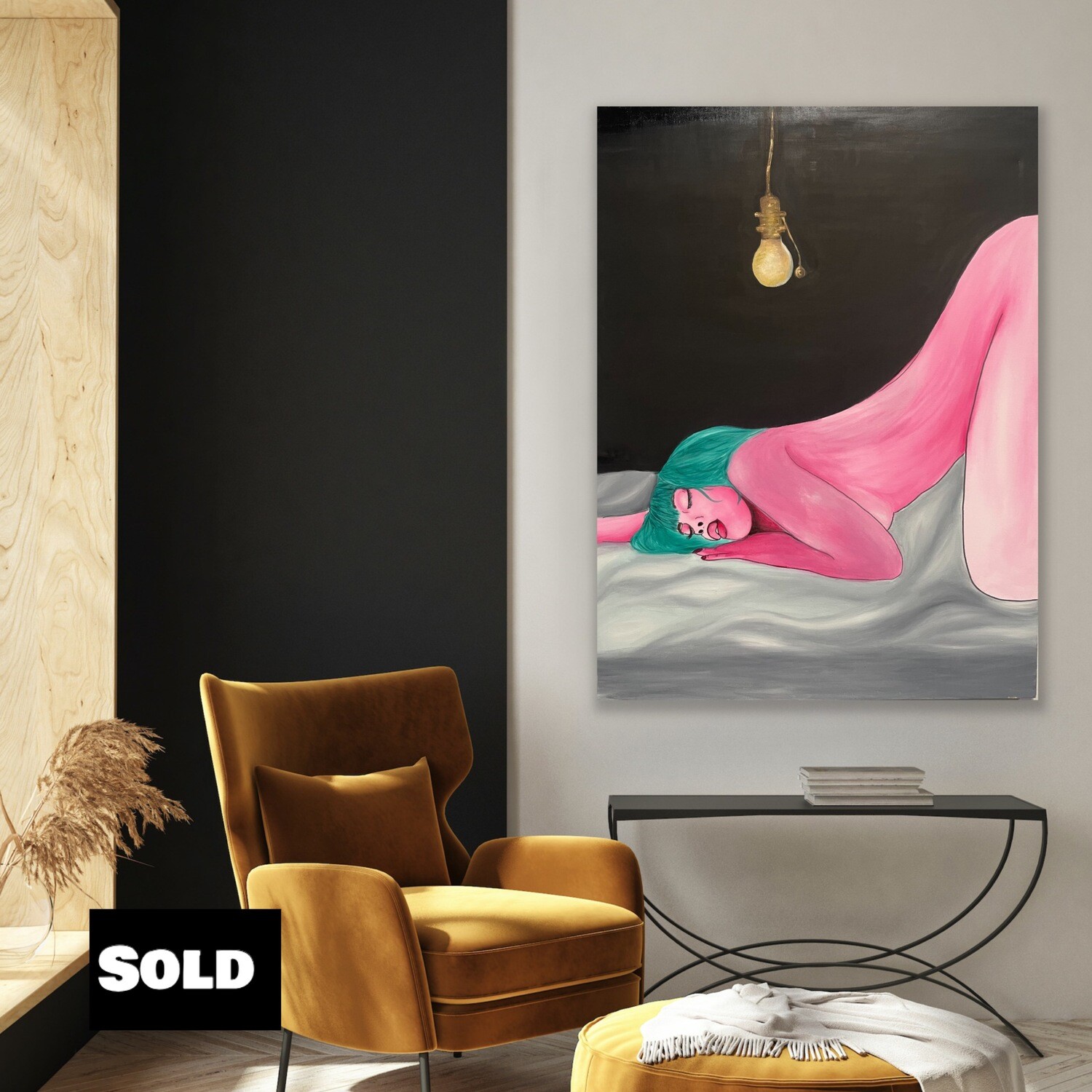 Waiting - Art Print by Tasha Felder 