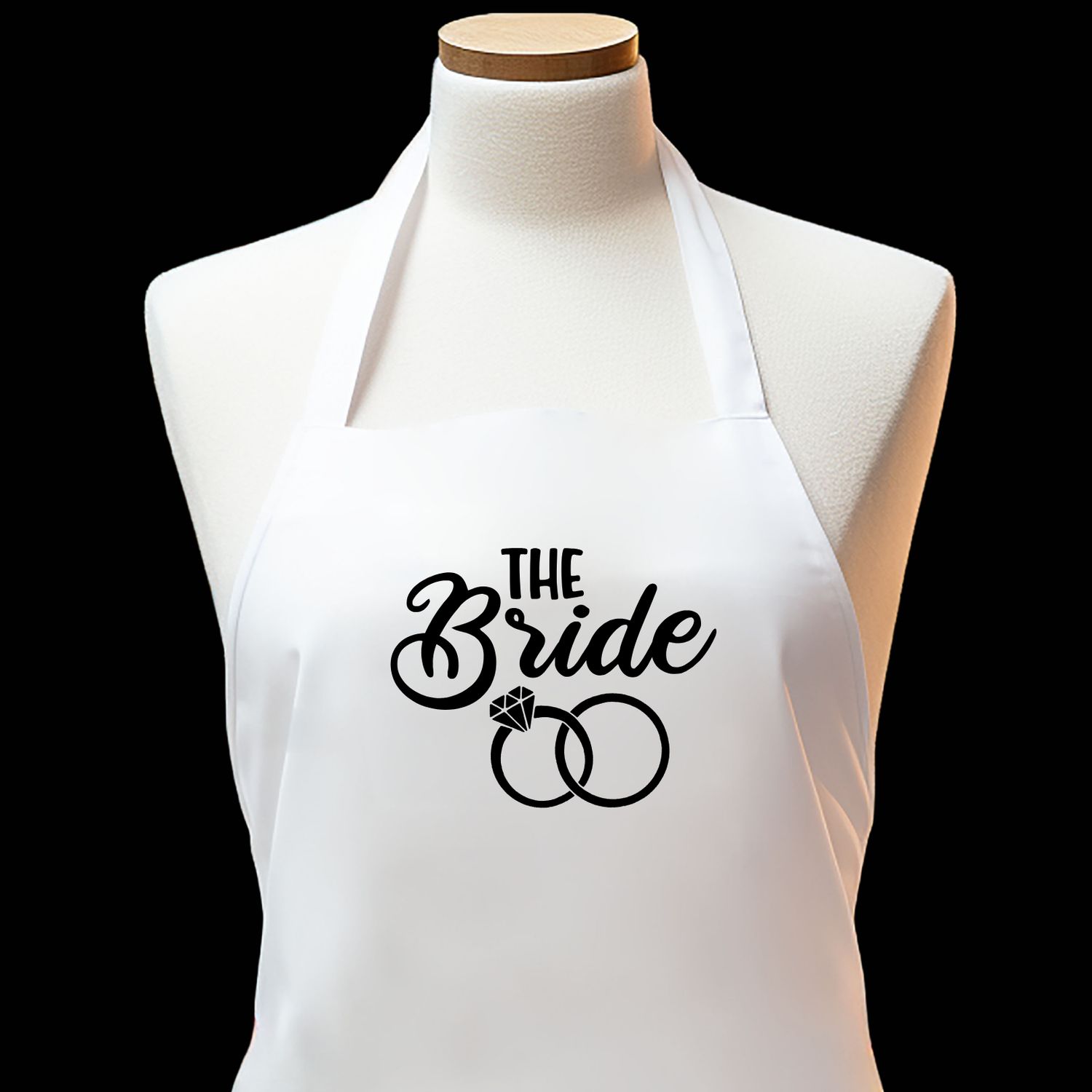 The Bride Apron - Embroidered Apron