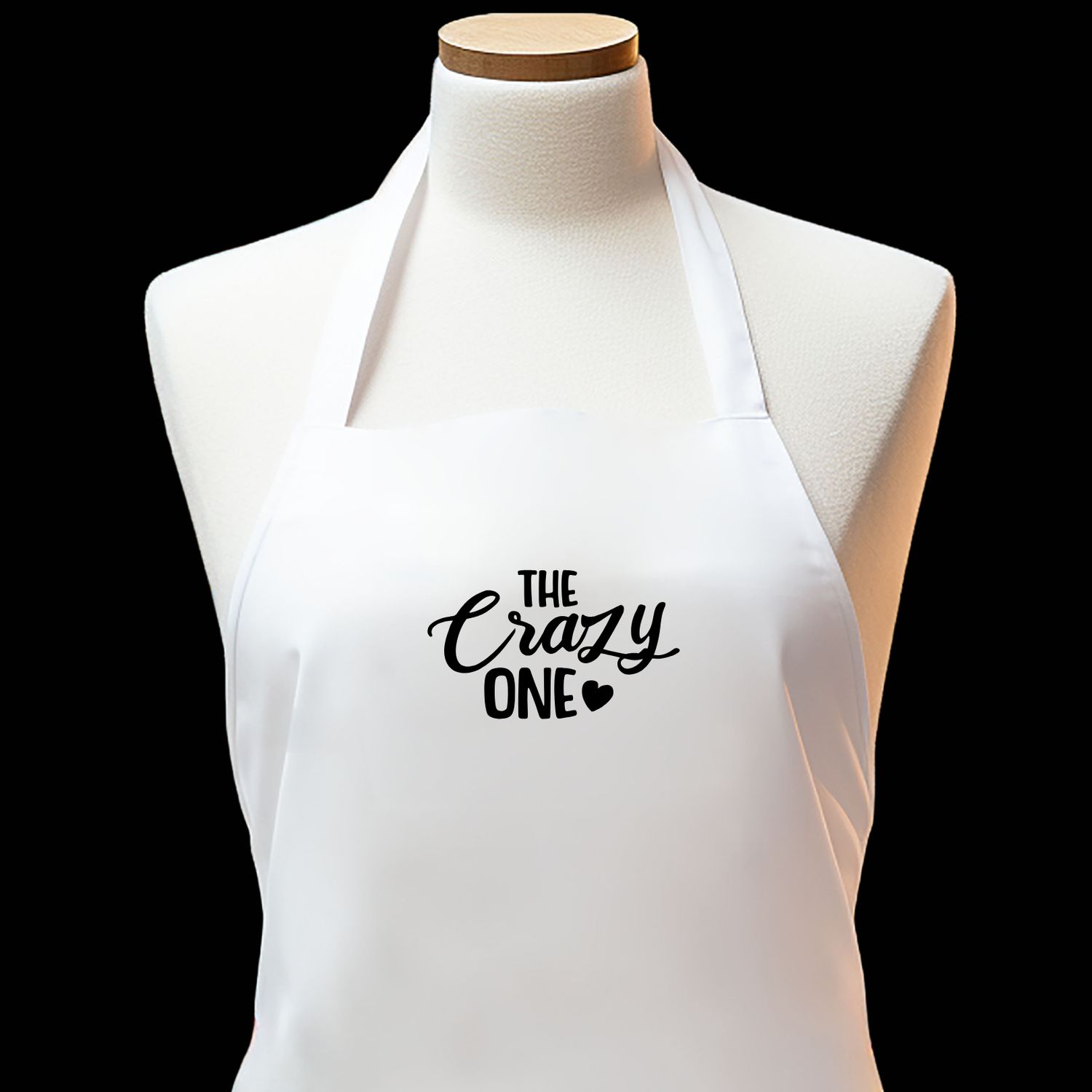 The Crazy One Apron - Embroidered Apron