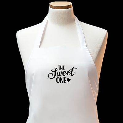 The Sweet One Apron - Embroidered Apron
