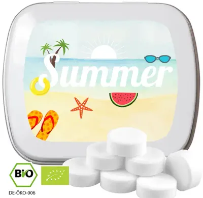 Bio Pfefferminz Drops 20g in Klappdose (Vegan)