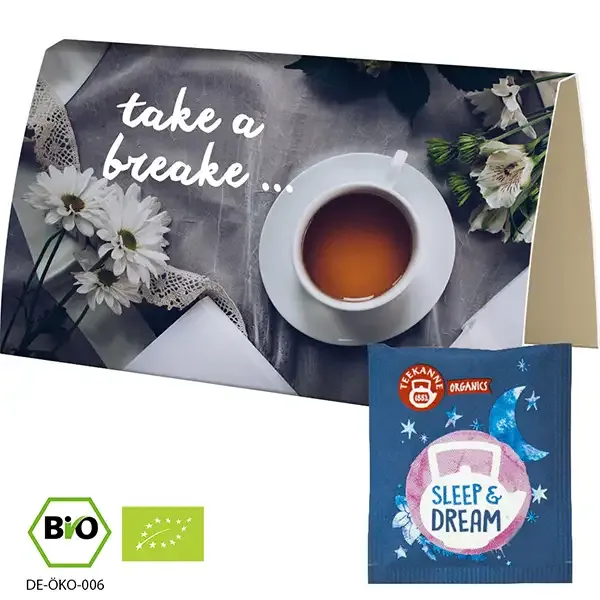 Bio Beuteltee Sleep &amp; Dream in Werbekarte (1 Stück)