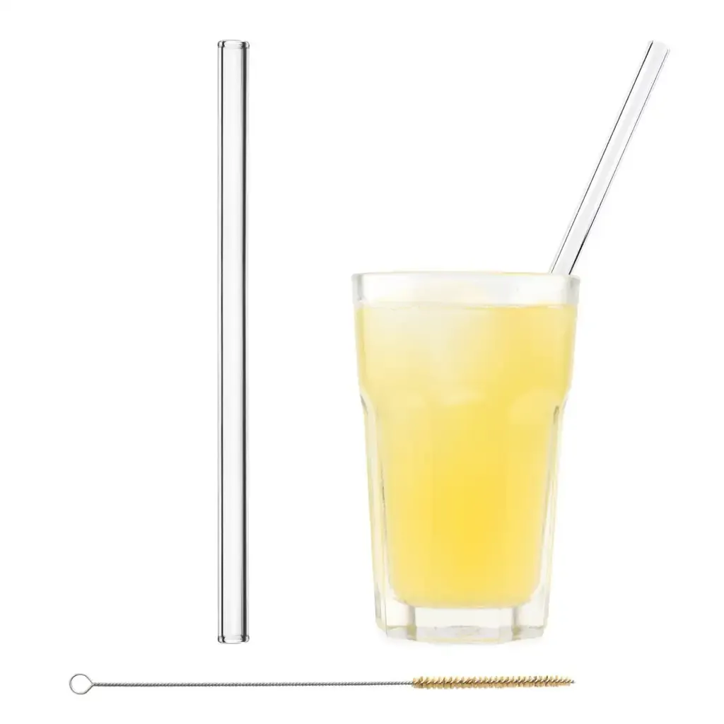 Glastrinkhalm 23cm (1 Stück)
