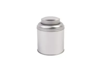 Teedose aus Weißblech
