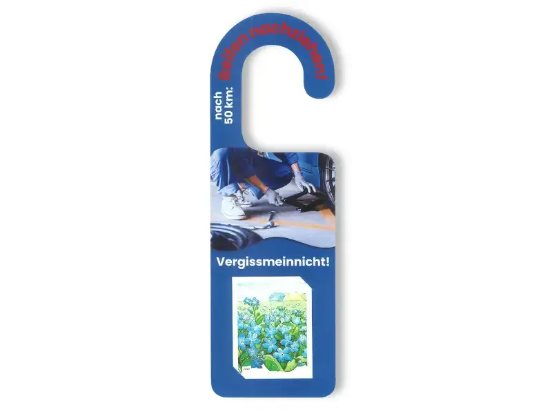 Rückspiegel-Anhänger mit Saat