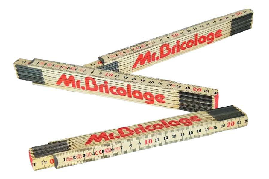 Glasbirken-Zollstock 2m