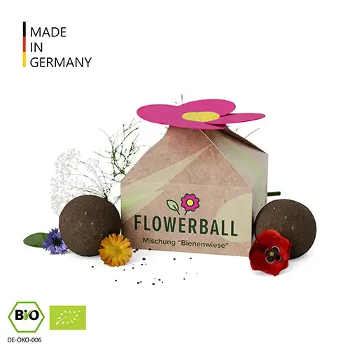 Bio Seedbomb Set - Flower-Ball &quot;Bienenwiese&quot;