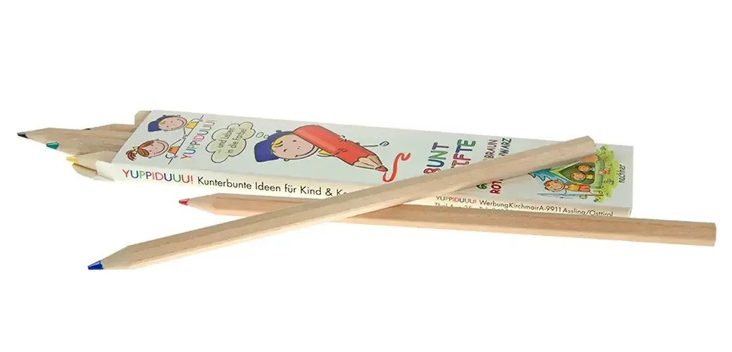 Buntstifte 6er Set lang