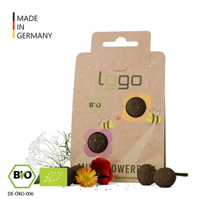 Bio Mini Seedbombs &quot;Bienenwiese&quot;