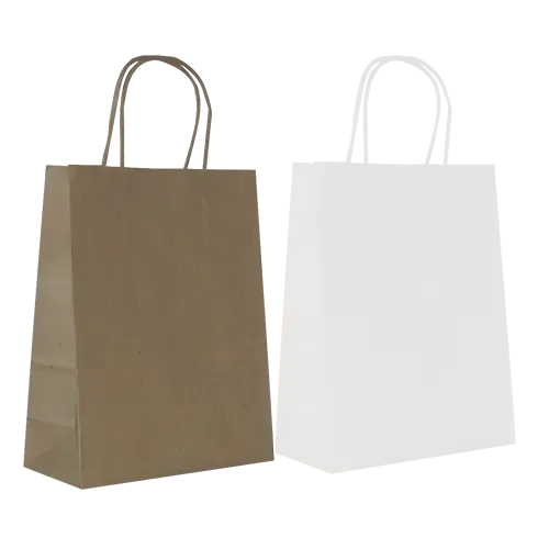 Papiertasche twisted 18 x 8 x 22,5cm