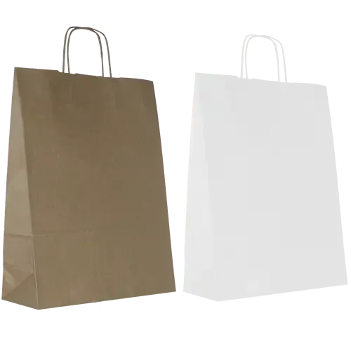 Papiertasche twisted 31 x 12 x 41cm