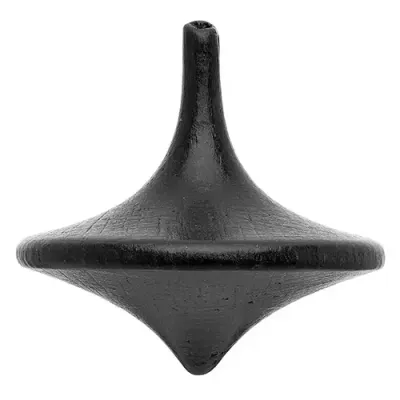 Farbiger Kreisel aus Holz