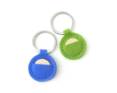 Schlüsselanhänger Möller mit Einkaufschip