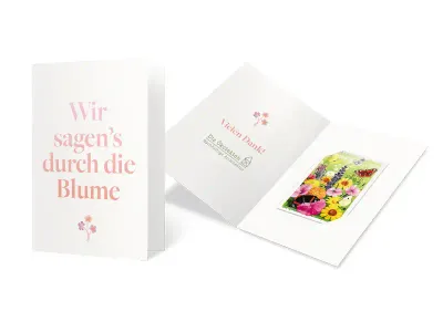 PlantCards A6 Klappkarte