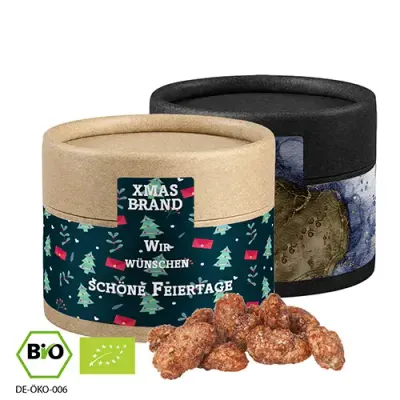 Bio Feuergebrannte Mandeln 40g in Pappdose