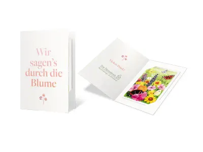 PlantCards A7 Klappkarte