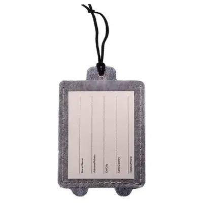 Kofferanhänger Glasgow aus rPET-Filz