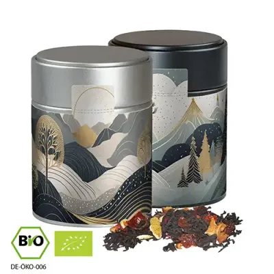 Bio Weihnachts-Schwarztee 60g in Metalldose
