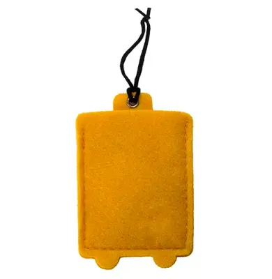 Kofferanhänger Dublin aus rPET-Filz