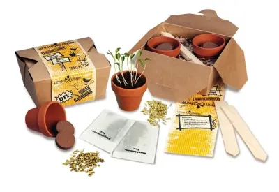 DIY Garten-Set Essbare Blumen