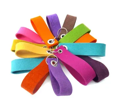 Lehmann Schlüsselanhänger aus Filz