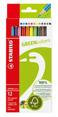 STABILO GREENcolors 12er Set