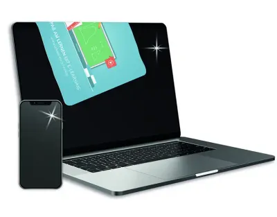 rPET Display-Mikrofasertuch 21 x 15cm