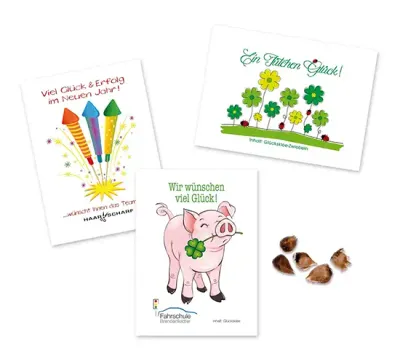 Glücksklee Wünsch-dir-was Tüte