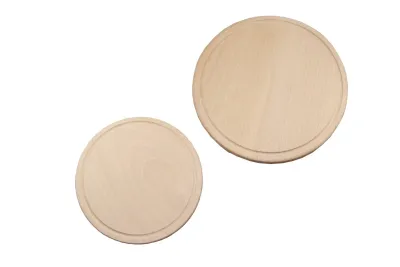 Kleines, rundes Brettchen