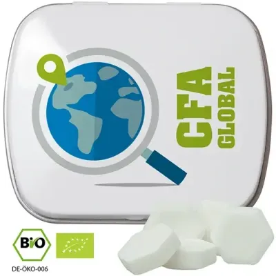 Bio Traubenzucker Orange 20g in Klappdose (Vegan)