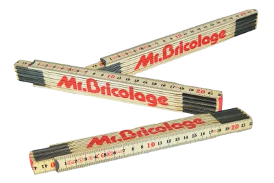 Glasbirken-Zollstock 2m