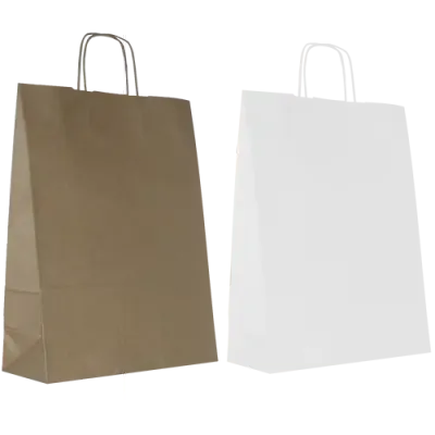 Papiertasche twisted 31 x 12 x 41cm