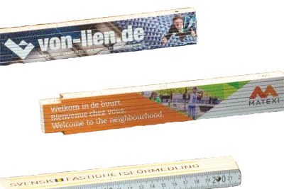 Holz-Zollstock - Trockenbau 2m