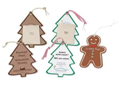 Weihnachts-Saatanhänger