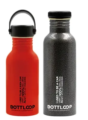 Trinkflasche aus recyceltem Aluminium