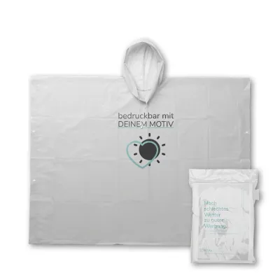 Mehrweg-Regenponcho Petra