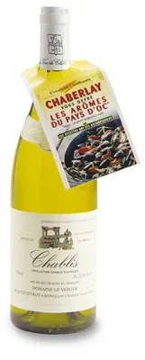 Flaschenanhänger mit Saattüte