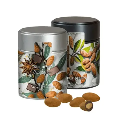 Schokomandeln mit Zimt 100g in Metalldose