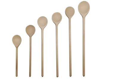 Runder Holzkochlöffel