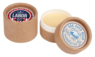 Lippenpflege in Papierdose